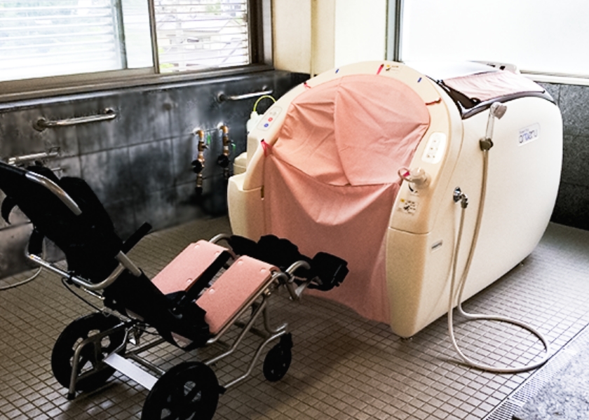 ドーム型入浴機器