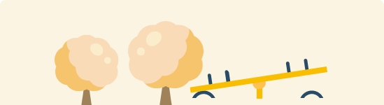 公園まで歩いて散歩