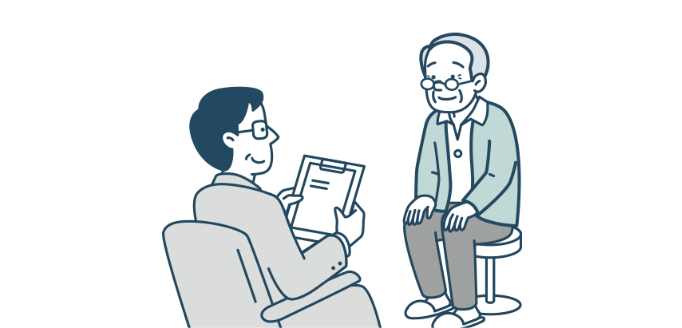 ⼊所前 事前⾯接