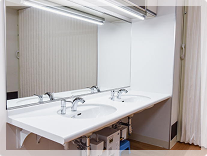 手洗い・洗面スペース